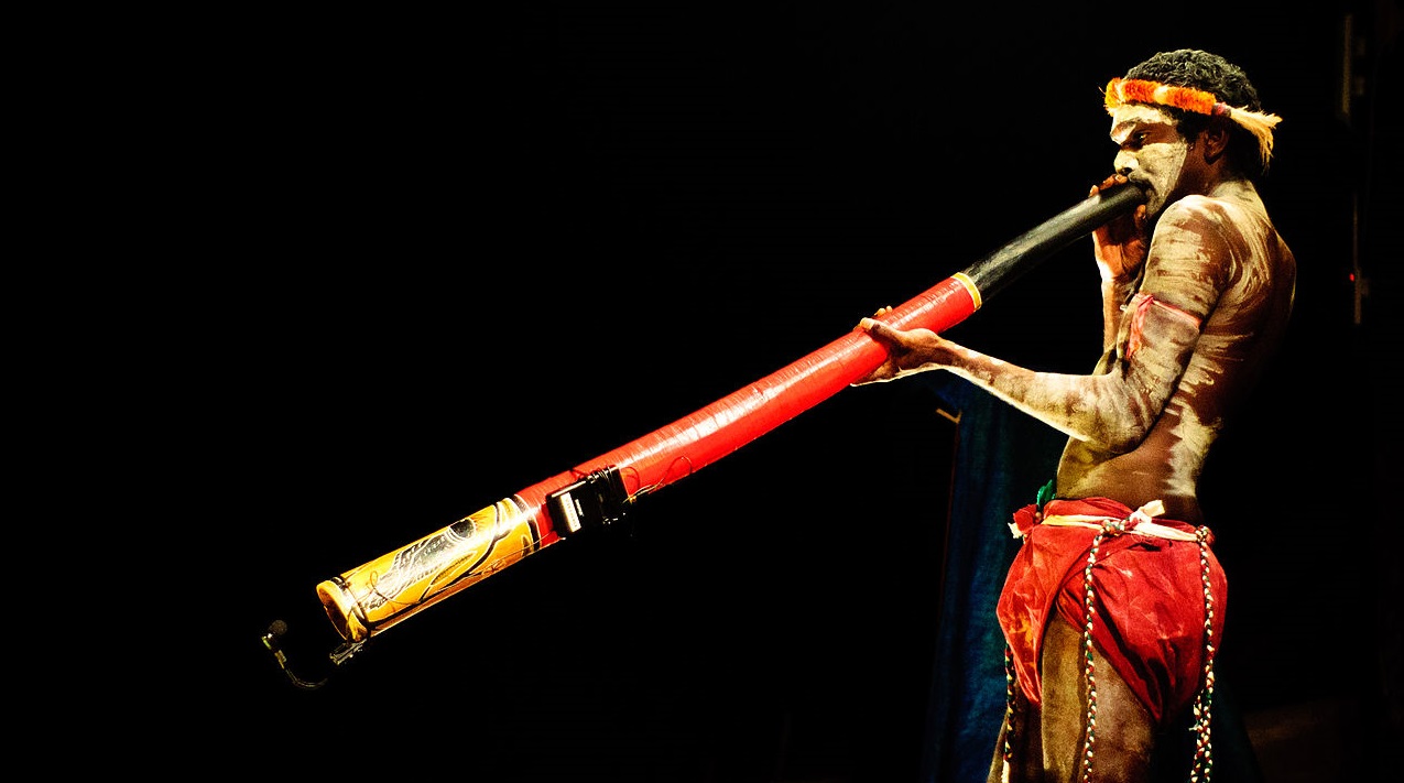 ‘Blue’s Didgeridoo’ by David Watt