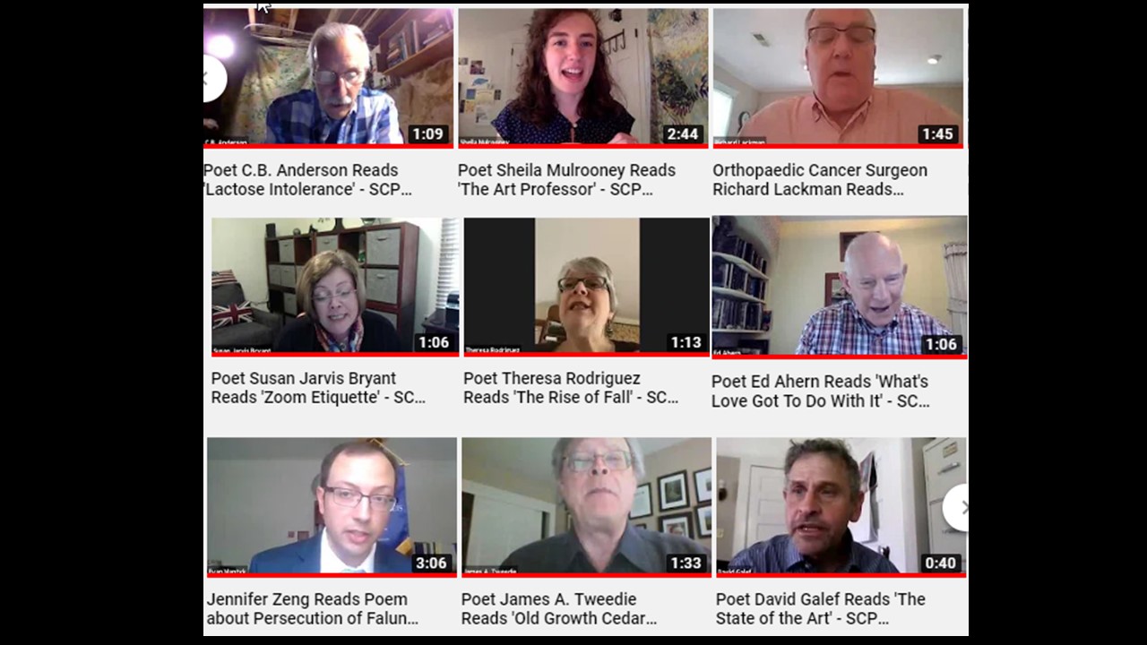 Poetry Readings from 2020 SCP Symposium – ‘A Celebration of Meter and Rhyme’ (Session I)