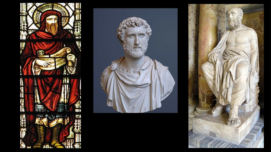 ‘Apologies at Antoninus Pius’s Table, 155 A.D.’: A Poem by Christopher Fried